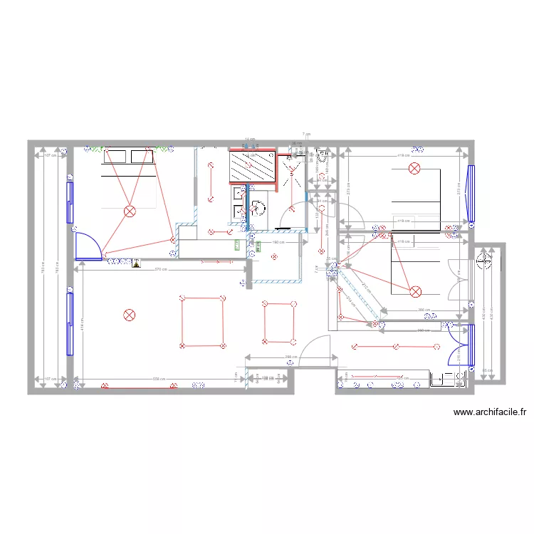 16 Durand 30 03 electricit&eacute;. Plan de 