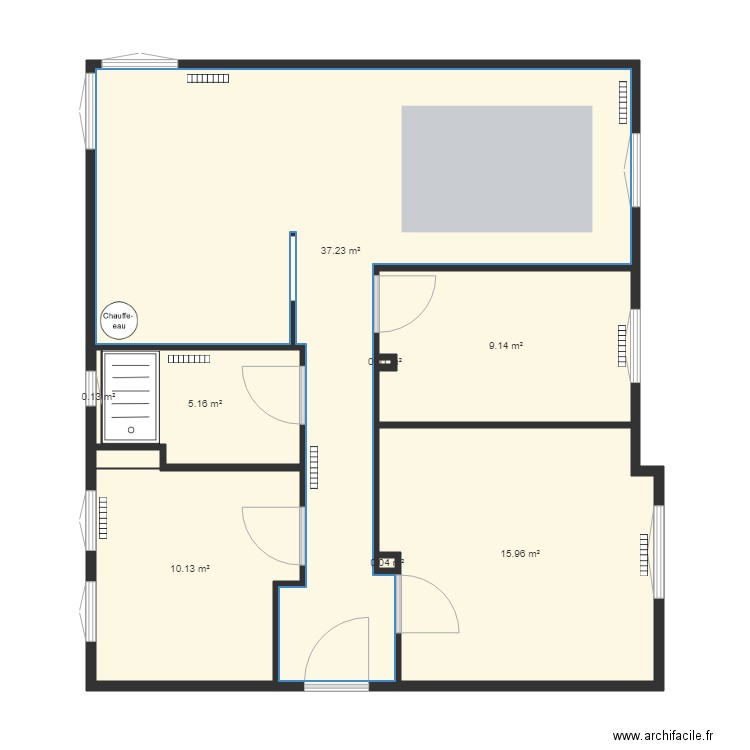 INTXAURRONDO BAJO FAMILY HOUSE V CHAUFFAGE . Plan de 0 pièce et 0 m2
