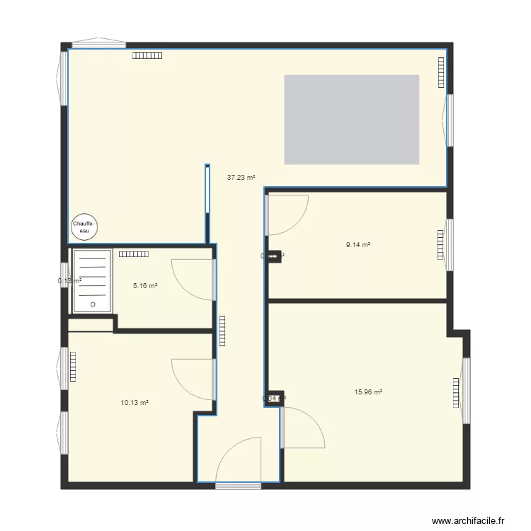 INTXAURRONDO BAJO FAMILY HOUSE V CHAUFFAGE . Plan de INTXAURRONDO BAJO FAMILY HOUSE V CHAUFFAGE . Plan de