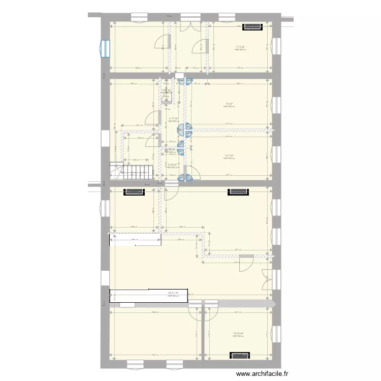 presbytere 1. Plan de 