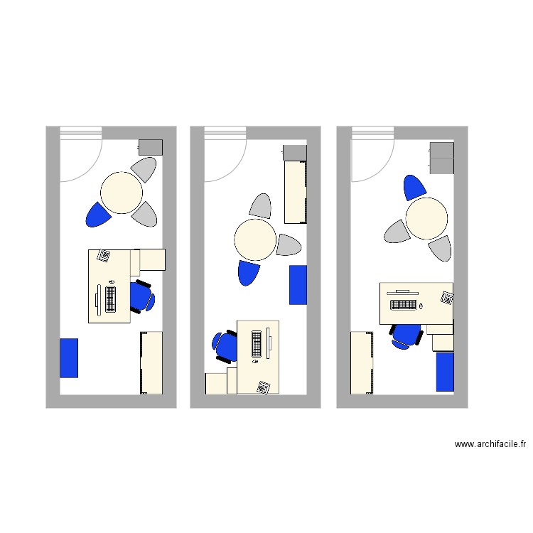 bureau. Plan de 0 pièce et 0 m2