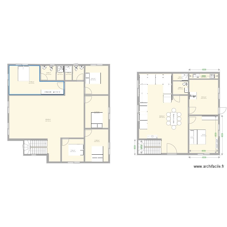petit villa pour elhanafy. Plan de 0 pièce et 0 m2