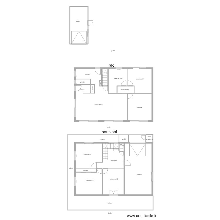 ther. Plan de 0 pièce et 0 m2