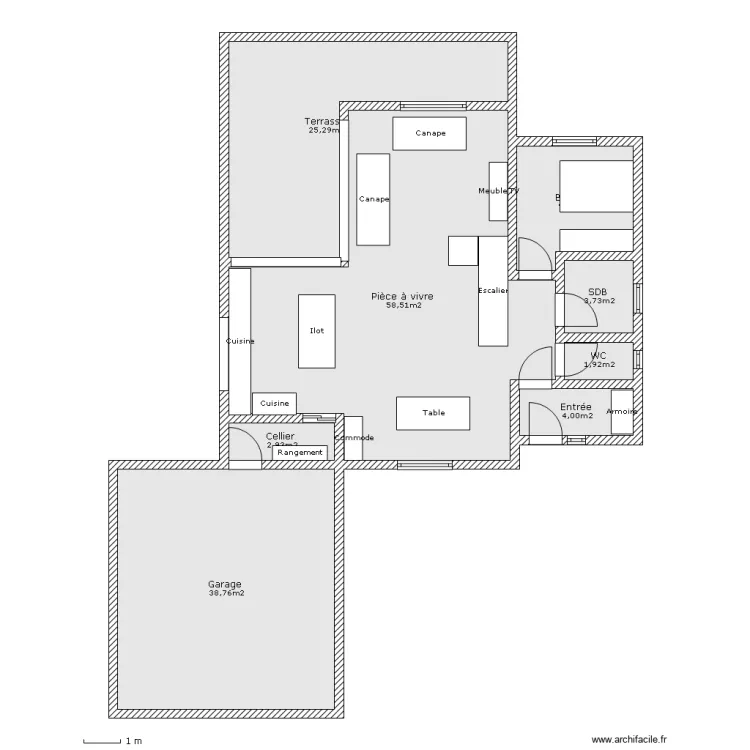 Rezdechaussée. Plan de Rezdechaussée. Plan de