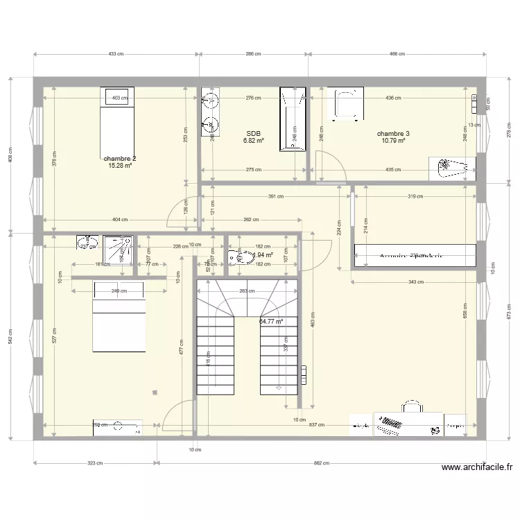 ST HILAIRE 1er. Plan de ST HILAIRE 1er. Plan de