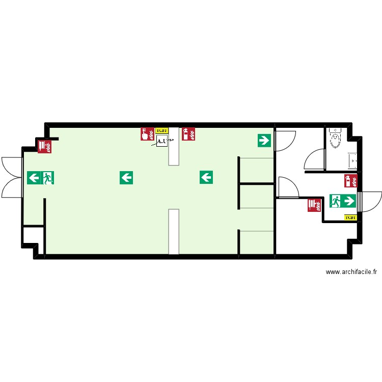 Alfonso Domiguez. Plan de 0 pièce et 0 m2