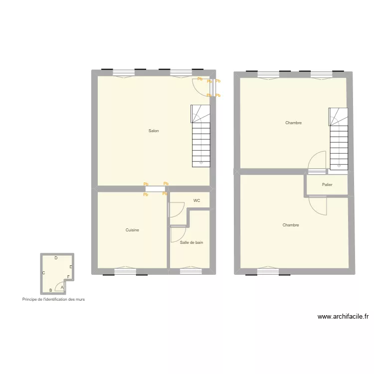 Croquis EDEL 16A. Plan de 