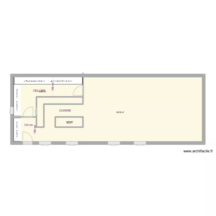 ANCELIN EC. Plan de 