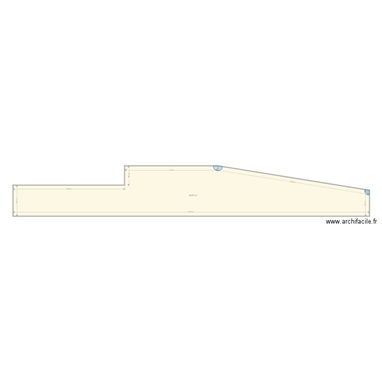 Locquet Terrasse. Plan de 0 pièce et 0 m2