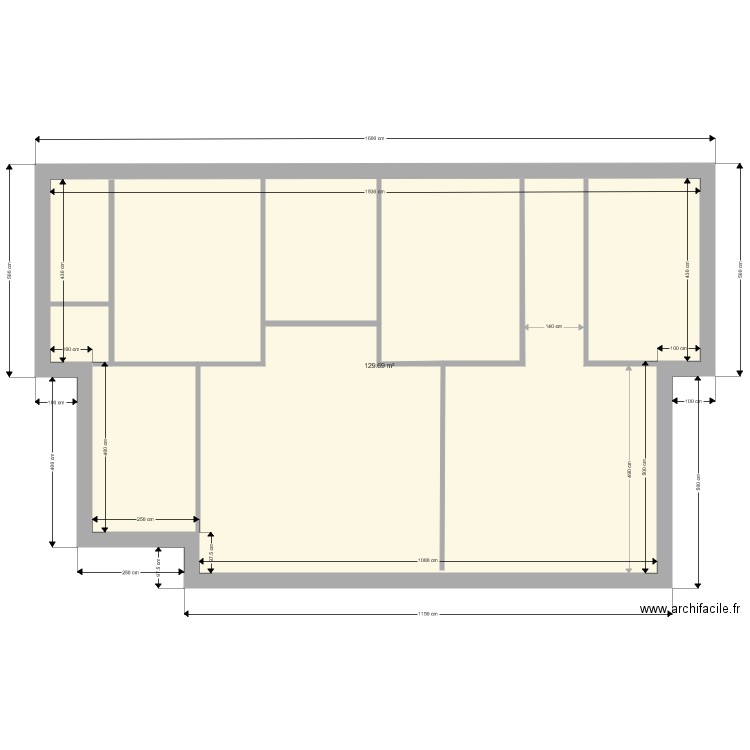 plan Finistère VD. Plan de 0 pièce et 0 m2