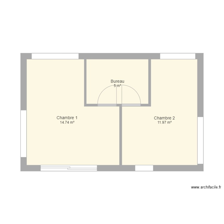 Projet extension V1 Mairie. Plan de 0 pièce et 0 m2