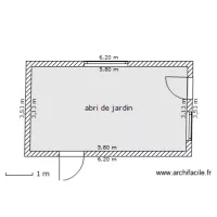 terrasse sur abri de jardin