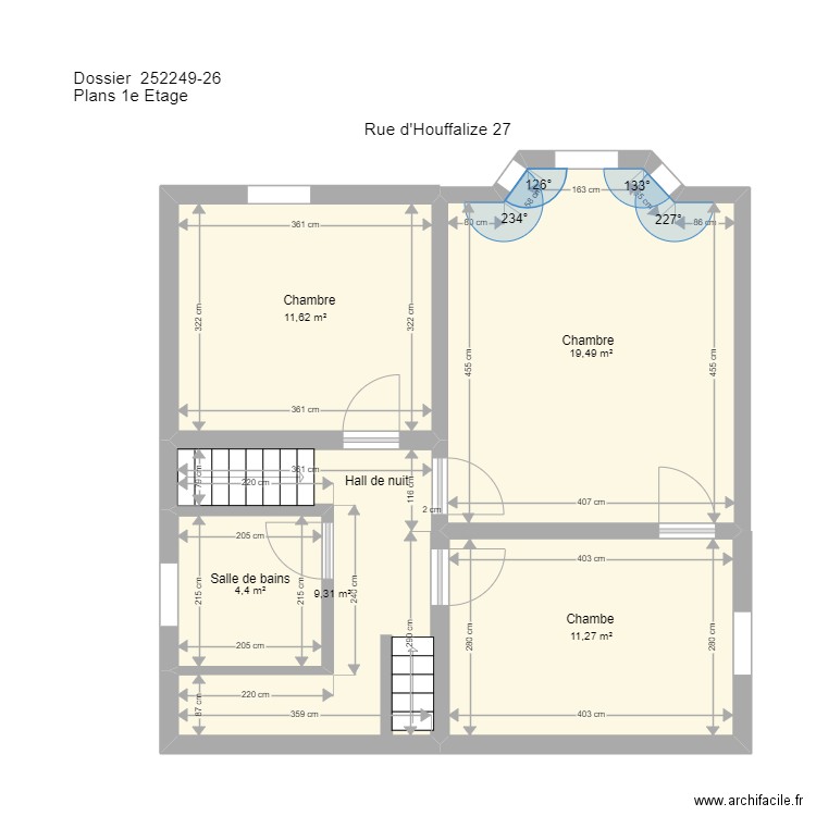 Houffalize 27 Gouvy 1er . Plan de 0 pièce et 0 m2