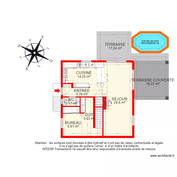 BI13132 - MAISON. Plan de 