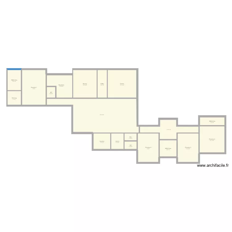 Maison Beauséjour. Plan de Maison Beauséjour. Plan de
