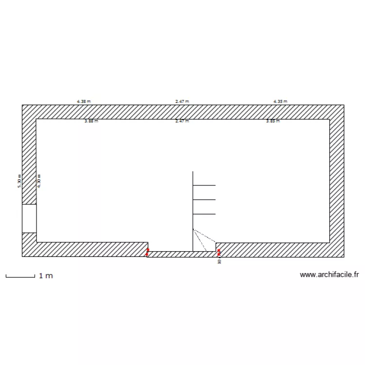 floret 10 grenier. Plan de 