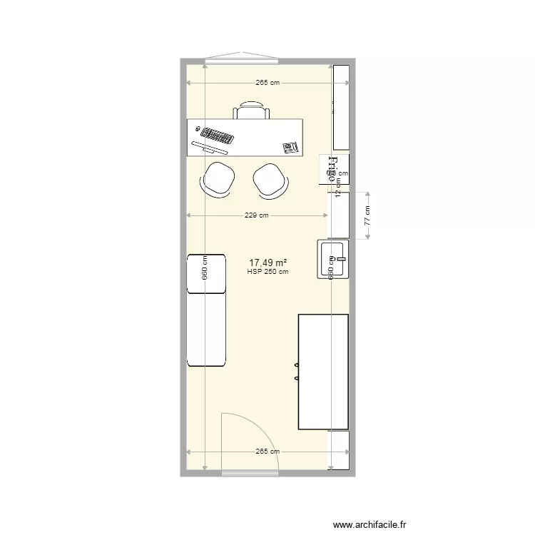 BUREAU PEDIATRE. Plan de 