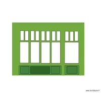 verri&egrave;re cuisine avec montant