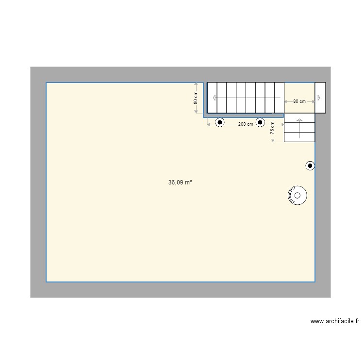 Maison Fareins Extension B N0 V1 . Plan de 0 pièce et 0 m2