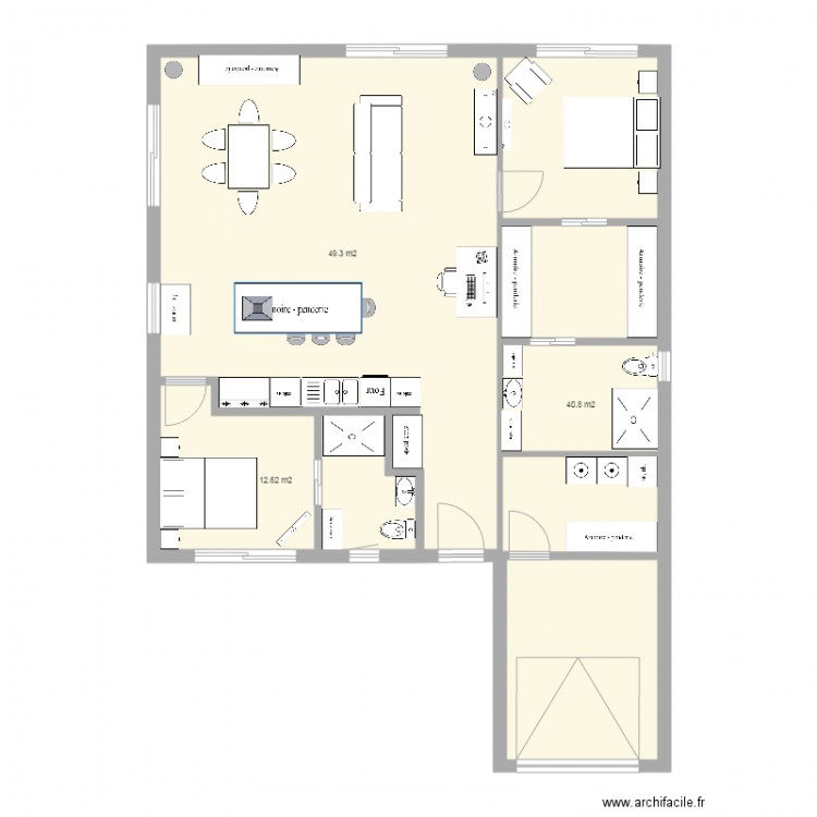 Maison Mumu. Plan de 0 pièce et 0 m2