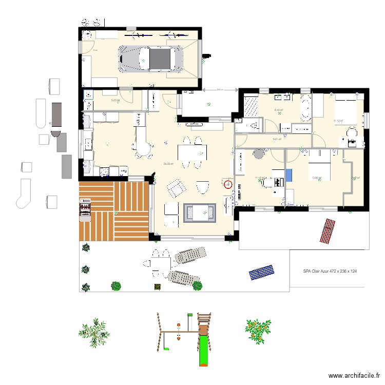 maison La ciotat 12 spa et cuisine. Plan de 0 pièce et 0 m2