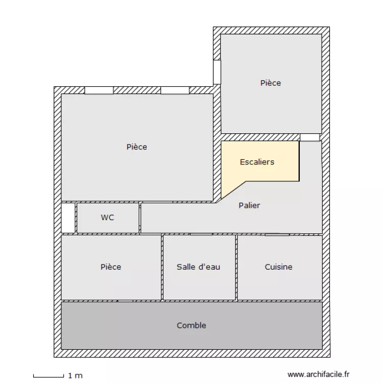 Marionneau 2EME. Plan de 