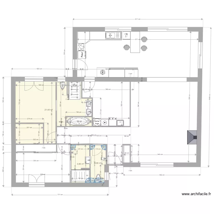 chenes dernier 2. Plan de 