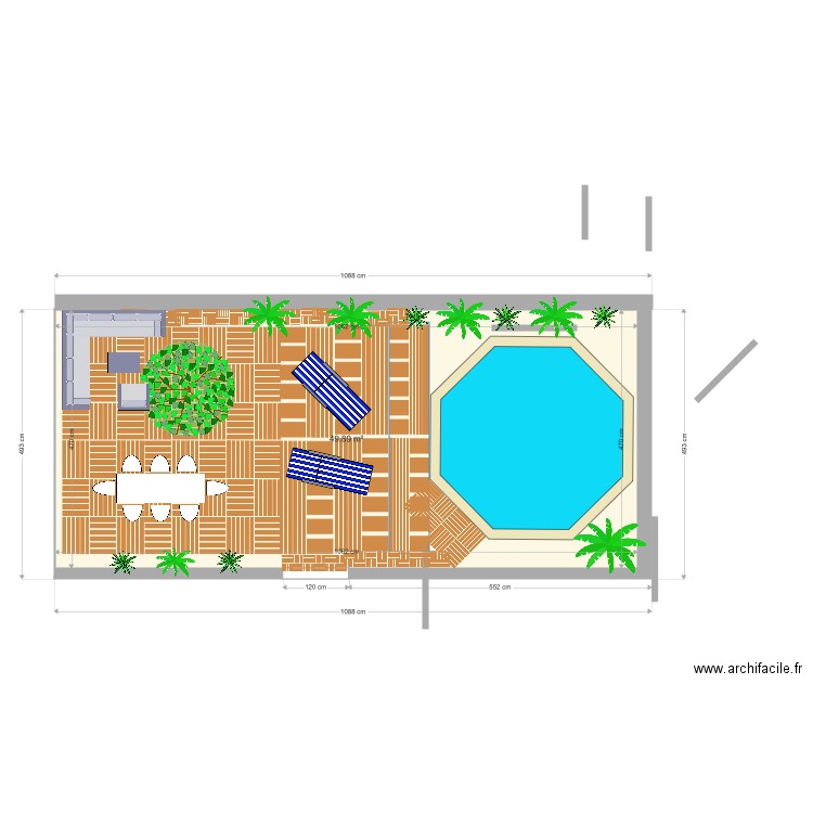 piscine V1. Plan de 0 pièce et 0 m2