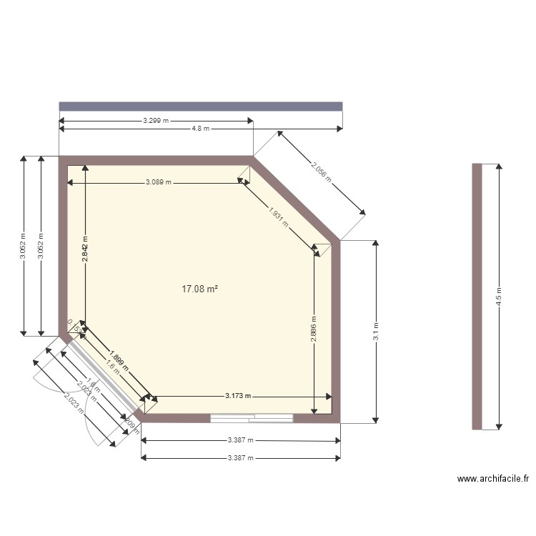 Annexe PCorneille. Plan de 0 pièce et 0 m2