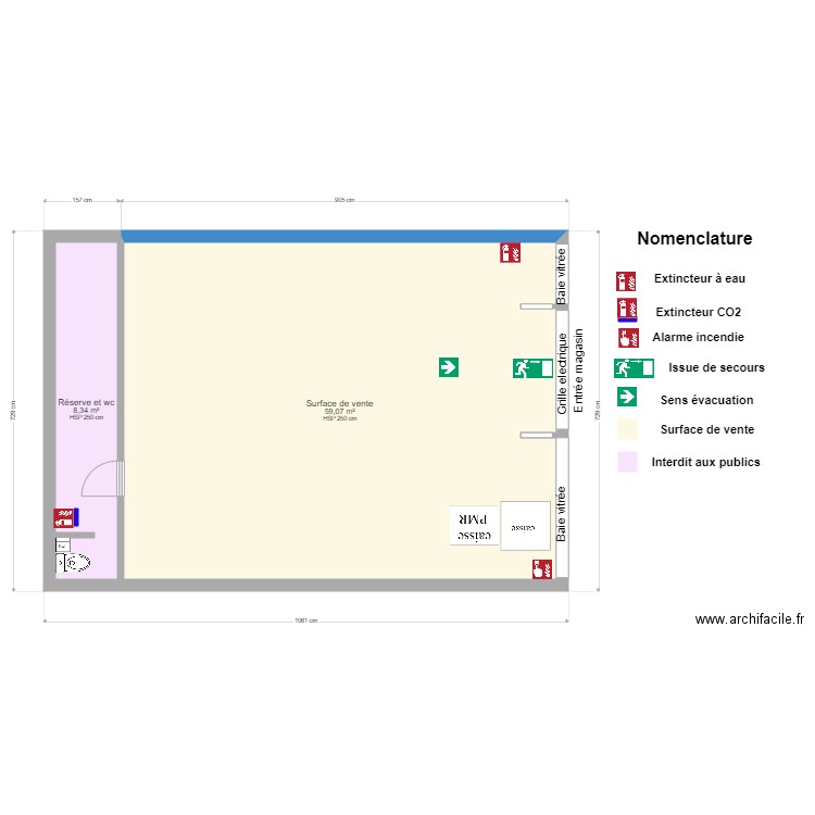 Cash Game avant projet. Plan de 0 pièce et 0 m2