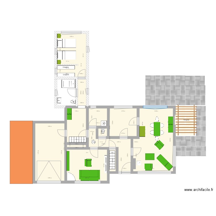 genappe projet. Plan de 0 pièce et 0 m2