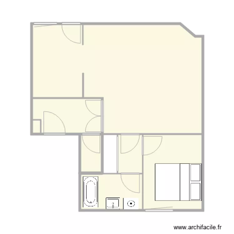 appartement. Plan de appartement. Plan de