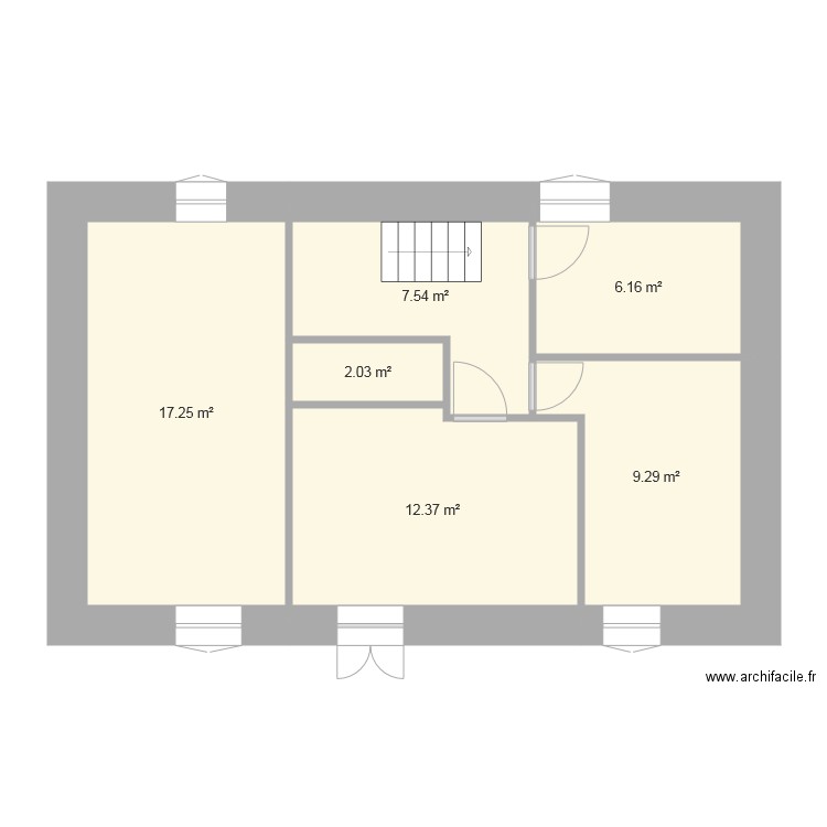 Plan étage 1  3. Plan de 0 pièce et 0 m2