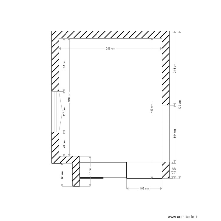 cuisine. Plan de 0 pièce et 0 m2