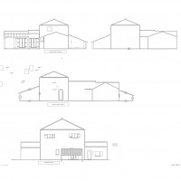 Plan Facade laterale Gauche