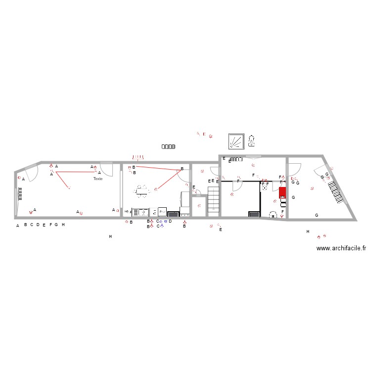 TORHOUT REZ Grand Appartement. Plan de 0 pièce et 0 m2