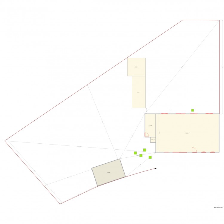 plan coté 1. Plan de 0 pièce et 0 m2