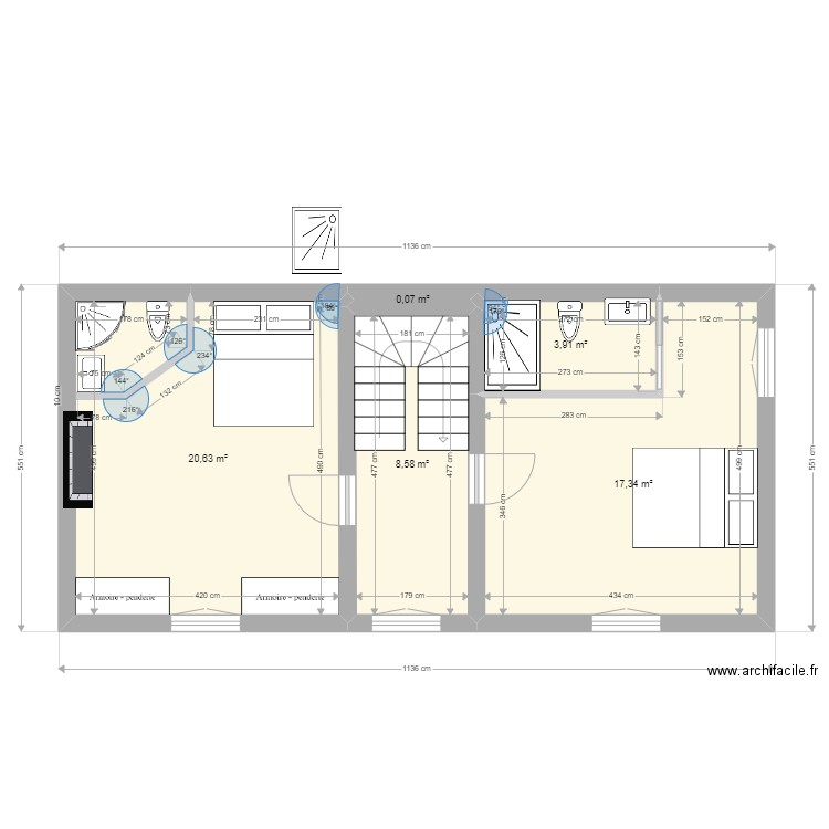 plourivo appenti 230111_JM. Plan de 15 pièces et 131 m2