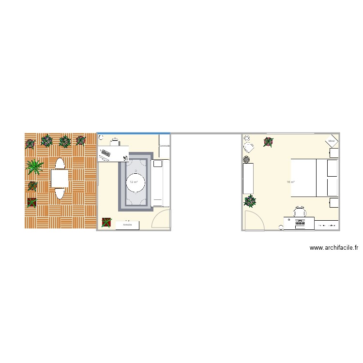 Chambre à coucher Ha Tinh. Plan de 0 pièce et 0 m2