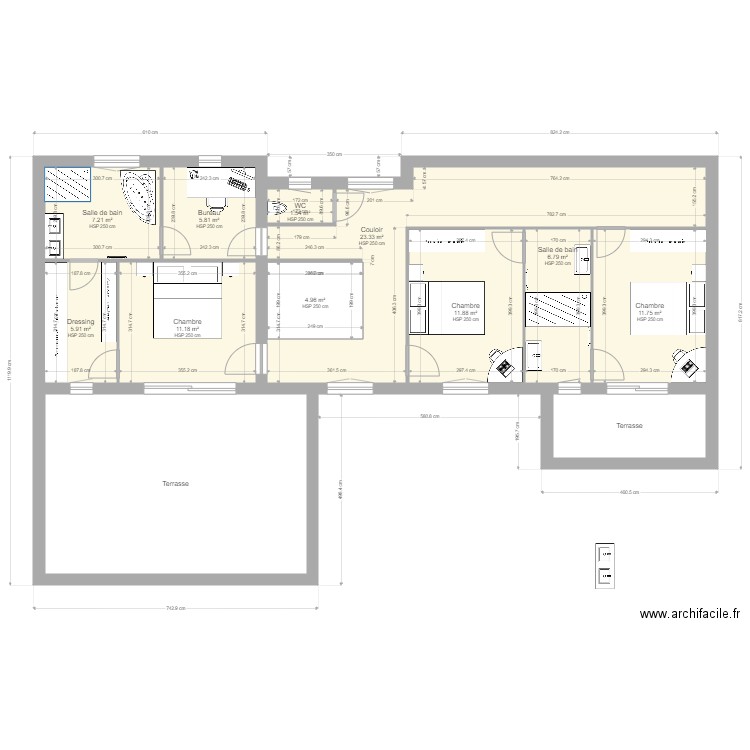 Carole et Ben 2. Plan de 0 pièce et 0 m2