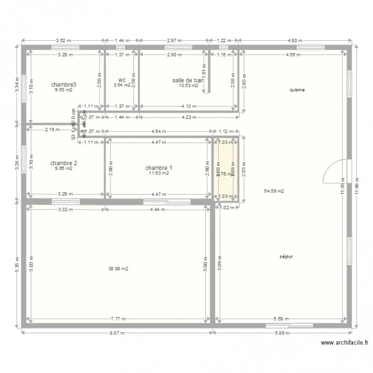 jeremyrdc. Plan de 0 pièce et 0 m2