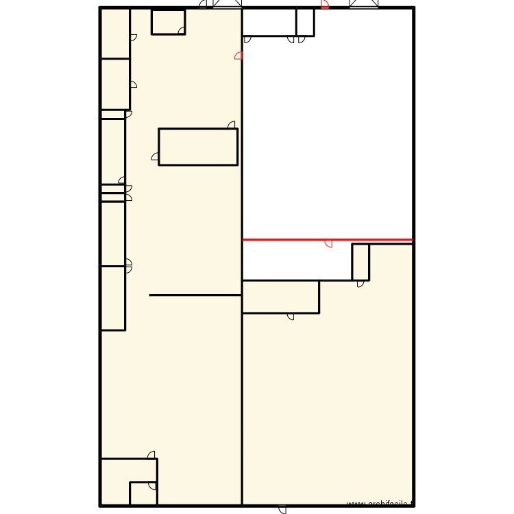 Site AFPA de Saint-Pantaléon-de-Larche - 3. Plan de 20 pièces et 2504 m2