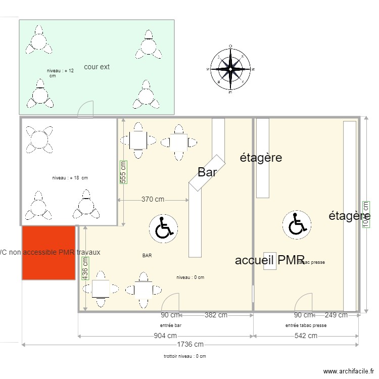 tondoux travaux . Plan de 0 pièce et 0 m2