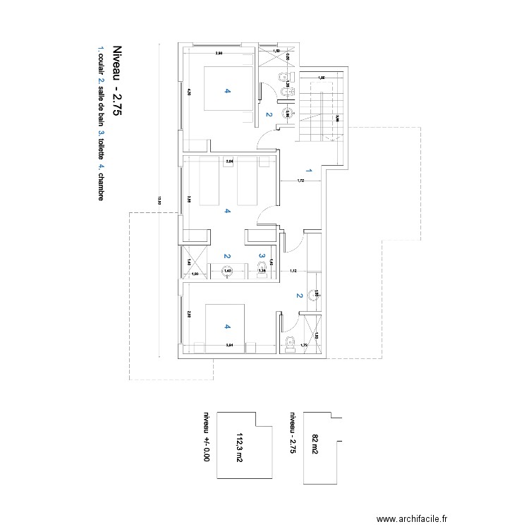 Lago hermoso ss sol. Plan de 0 pièce et 0 m2