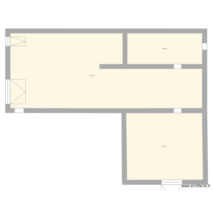 chais monnieres. Plan de 0 pièce et 0 m2