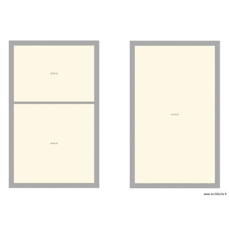 esq bât 3. Plan de 0 pièce et 0 m2
