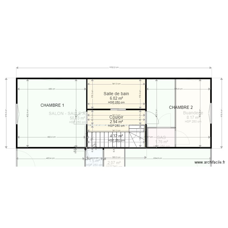 Maaison Favalello. Plan de 0 pièce et 0 m2