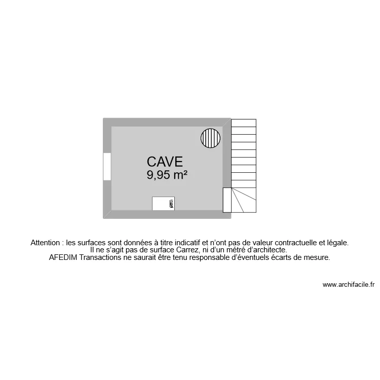 BI8816 CAVE . Plan de 