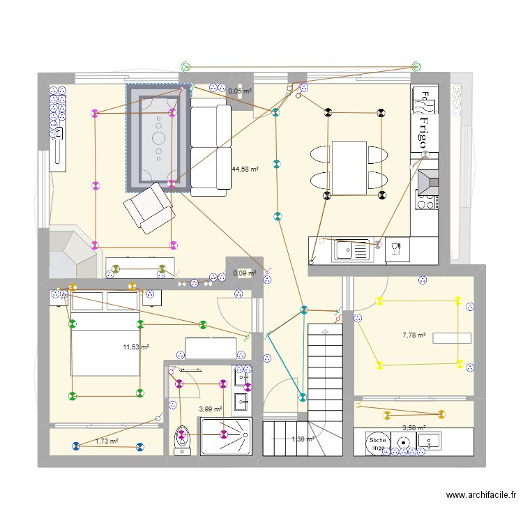Plan maison lozanne  tonio . Plan de 0 pièce et 0 m2