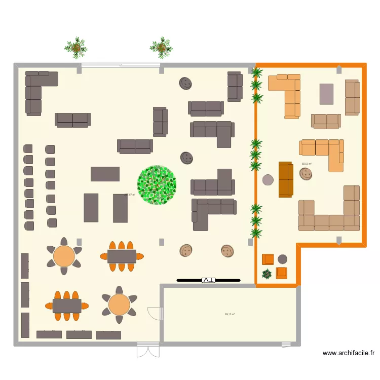 Plan maison. Plan de 